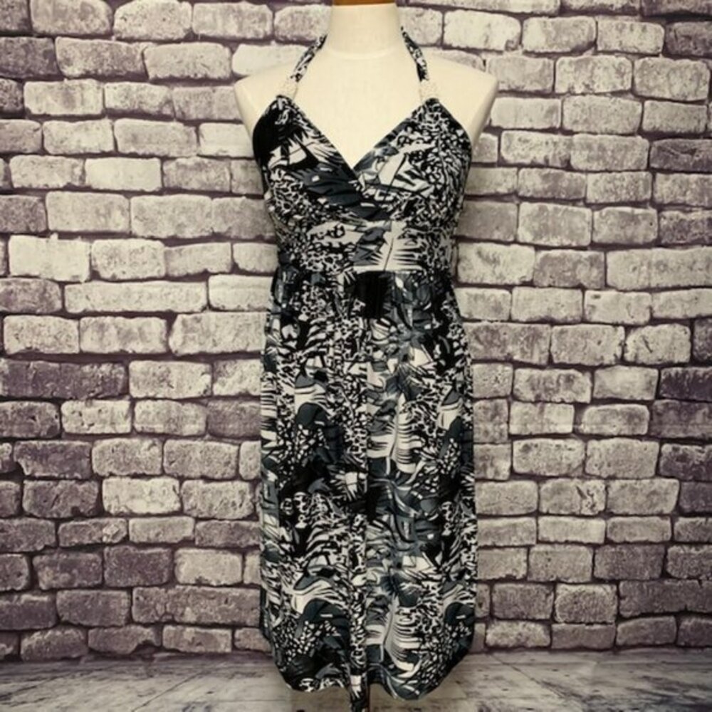 Buba Moda Halter Top Dress Size M